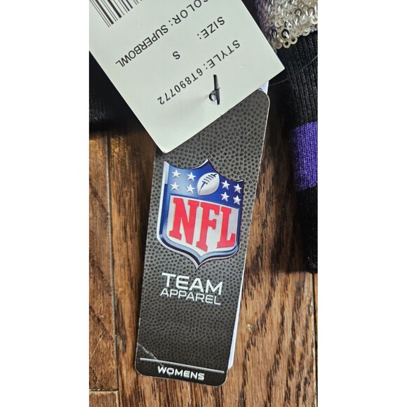 Alyssa Milano NFL Super Bowl 52 Minnesota BLK  Womens Jacket Eagles Patriots S - Picture 5 of 13